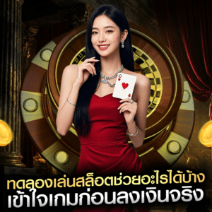 ทดลองเล่นสล็อตช่วยอะไรได้บ้าง เข้าใจเกมก่อนลงเงินจริง