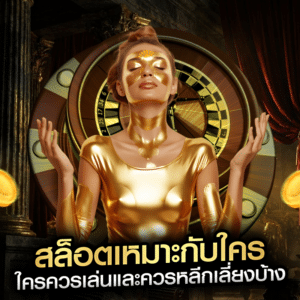 สล็อตเหมาะกับใคร ใครควรเล่นและควรหลีกเลี่ยงบ้าง