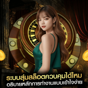 ระบบสุ่มสล็อตควบคุมได้ไหม อธิบายหลักการทำงานแบบเข้าใจง่าย